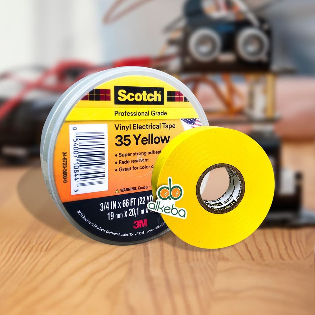 3M ELEKTRIC TAPE KUNING