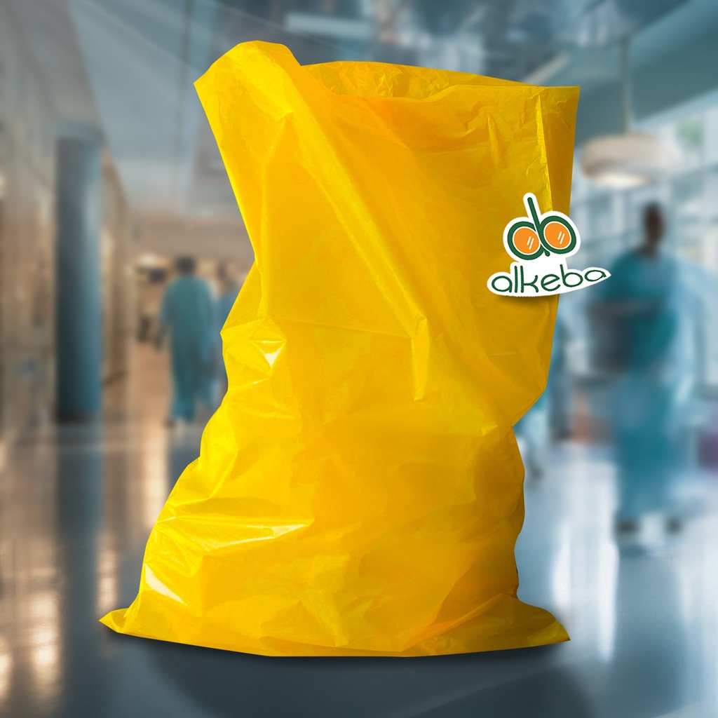 PLASTIK SAMPAH KUNING UK 90X120