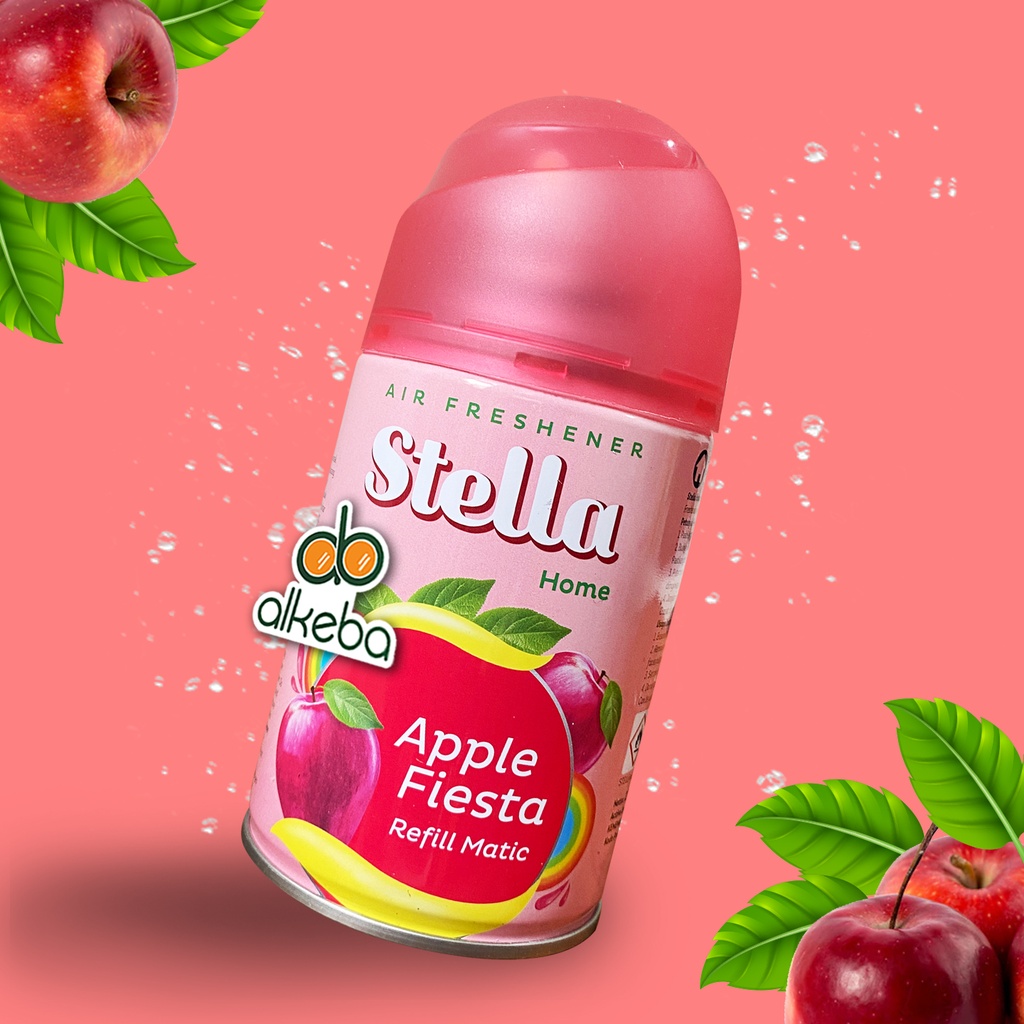 STELLA MATIC REFILL 160 ML APPLE FIESTA