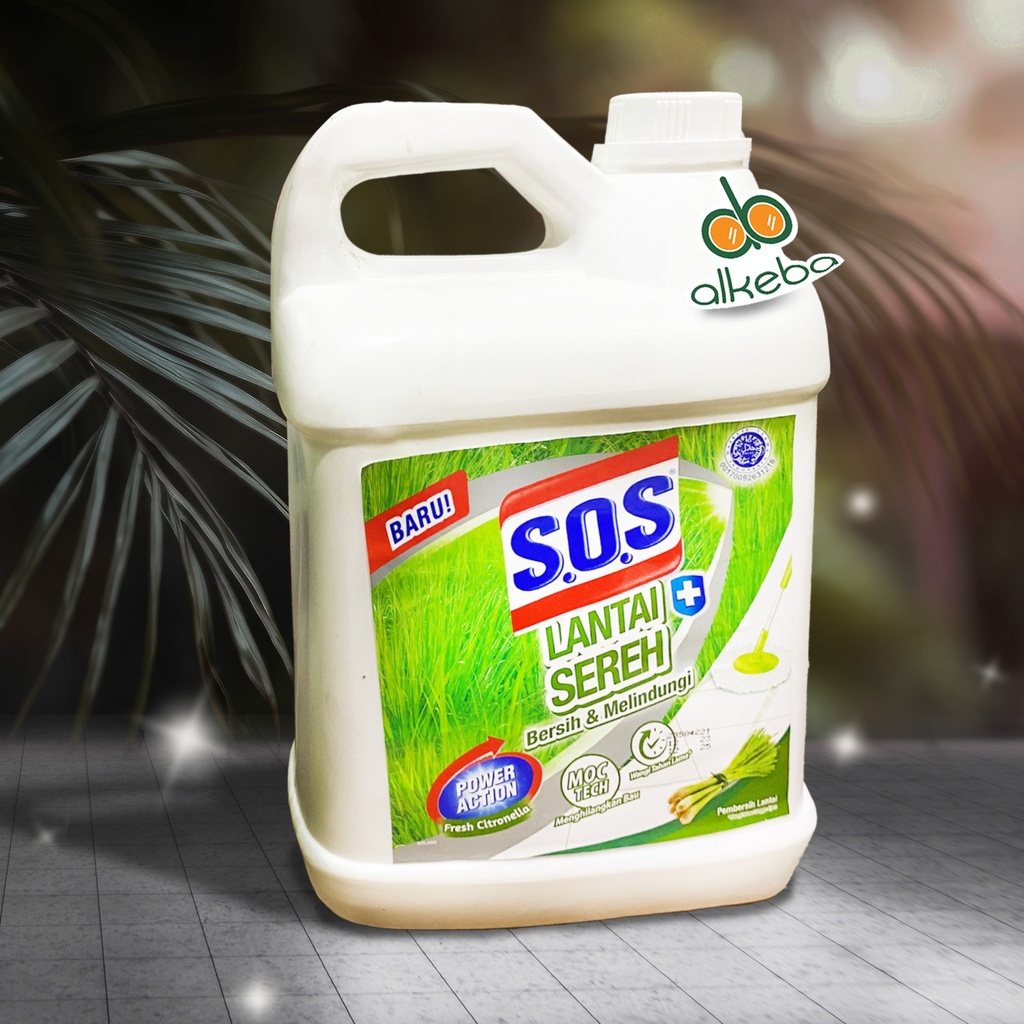 SOS FLOOR CLEANER 3,6 LITER SEREH