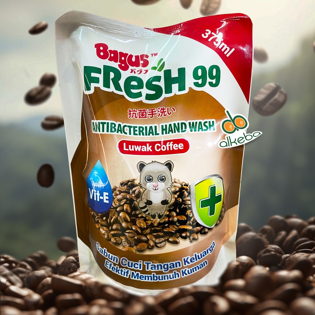 BAGUS FRESH 99 HANDWASH COFFE REFILL 375ML