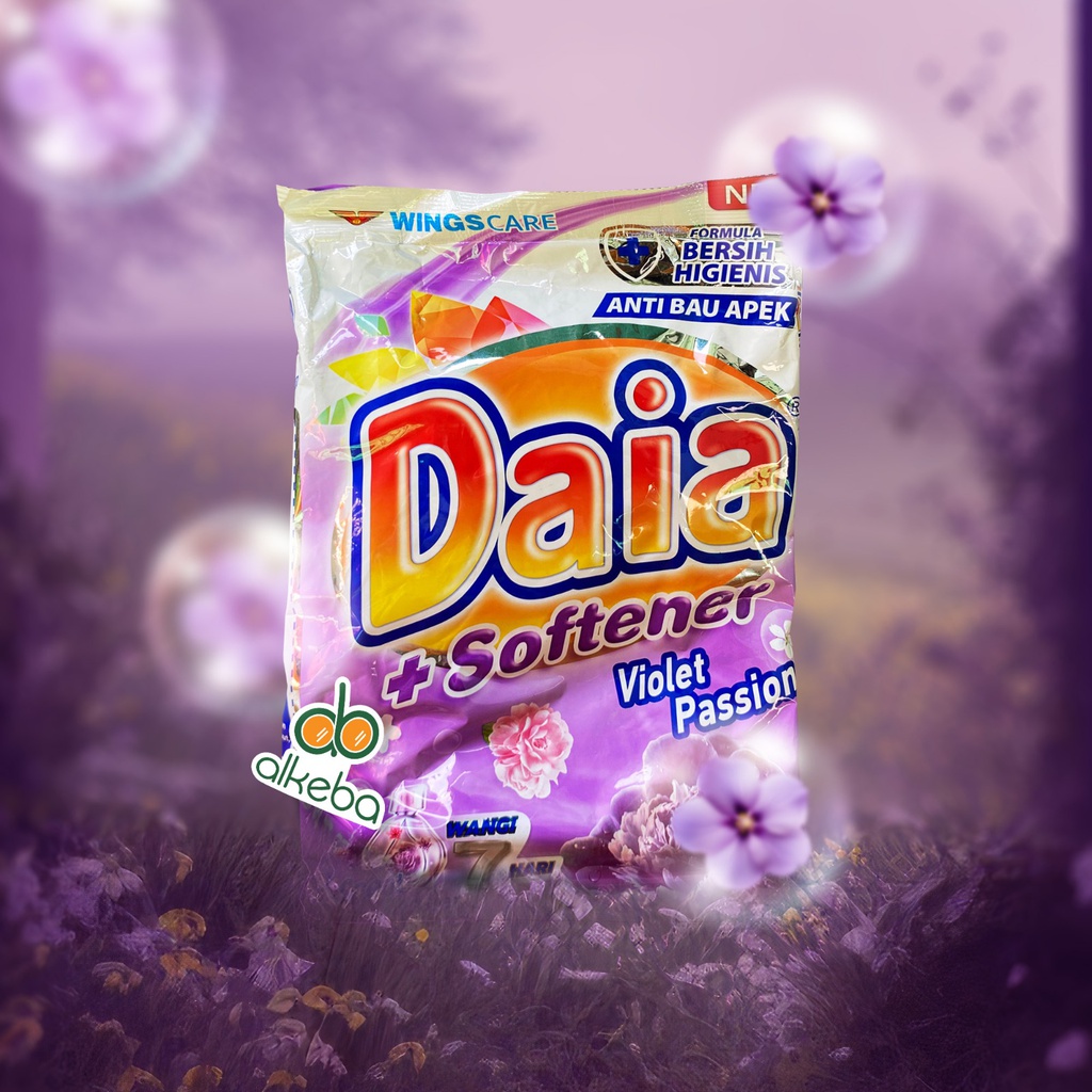 DETERGEN BUBUK DAIA 800 GR VIOLET