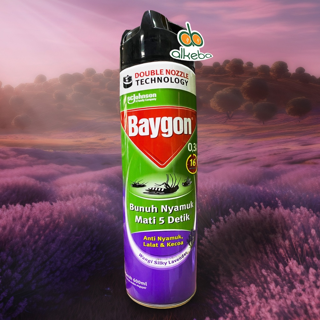 BAYGON SILKY LAVENDER 600 ML