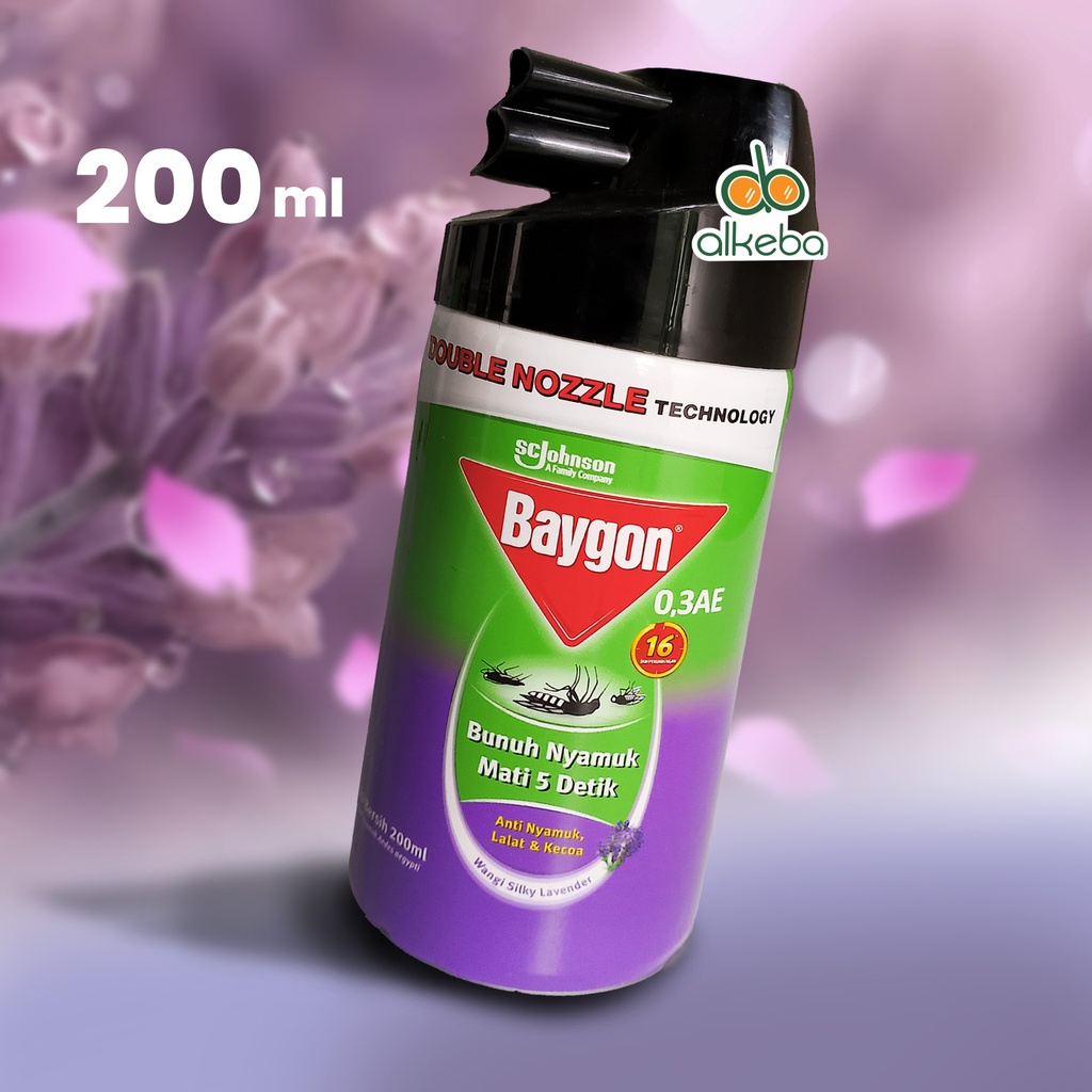 BAYGON SILKY LAVENDER 200 ML