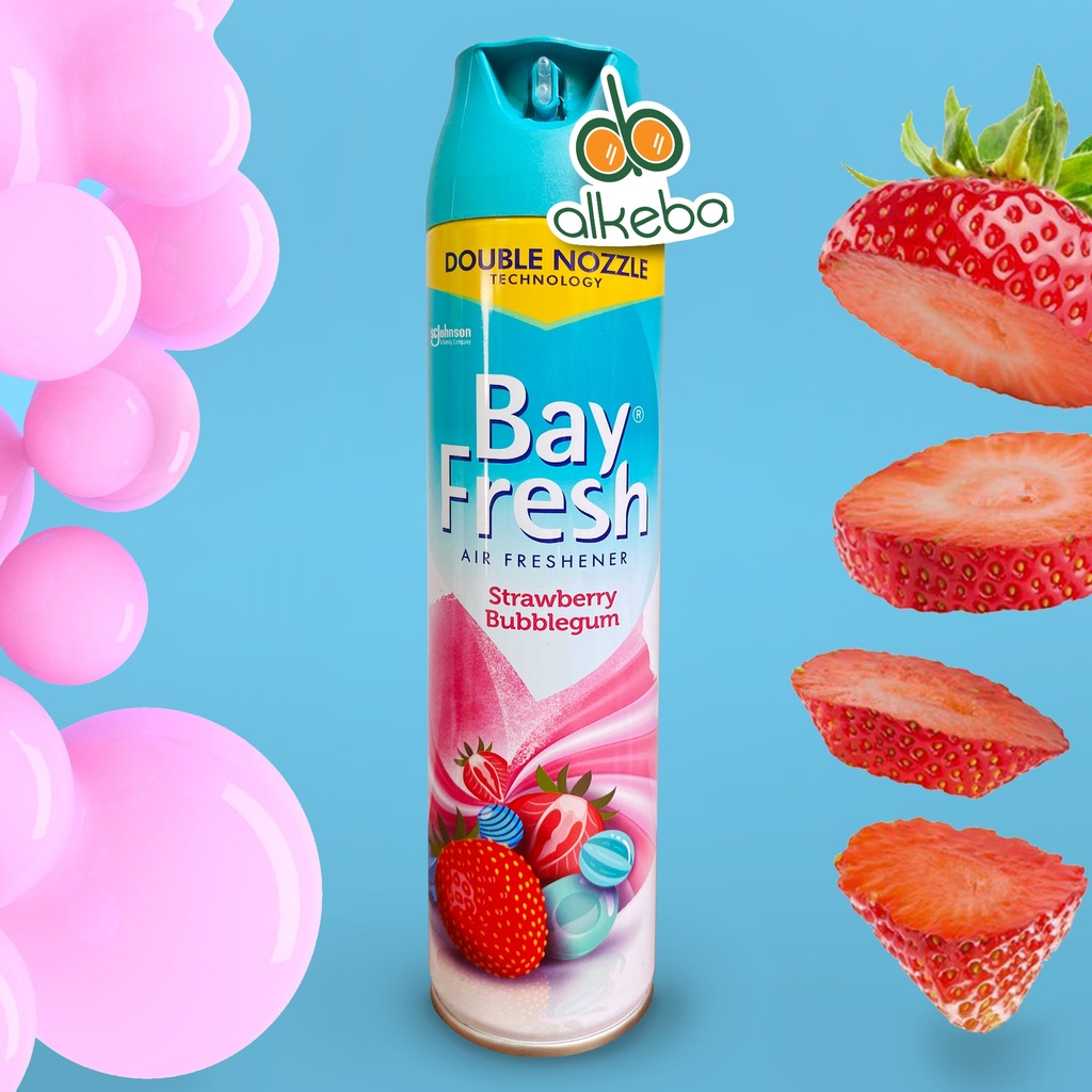 BAYFRESH AEROSOL 225 ML STRAWBERRY BUBBLEGUM
