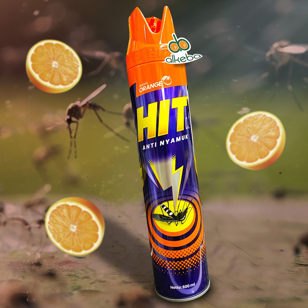 HIT AEROSOL ORANGE 600 ML