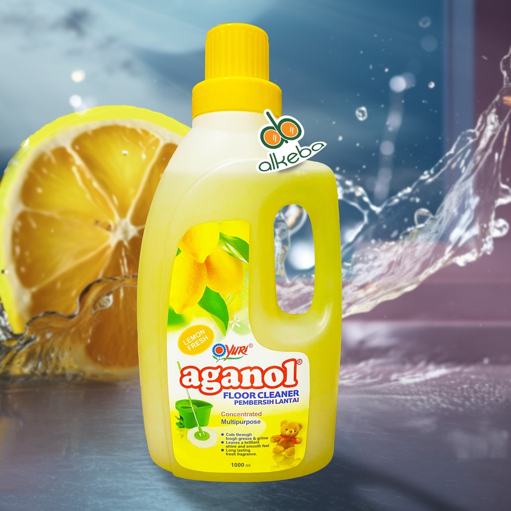 YURI AGANOL FLOOR CLEANER 1 LITER LEMON FRESH