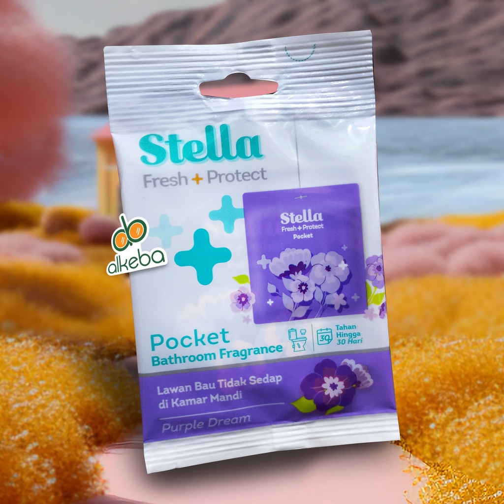 STELLA POCKET BATHROOM PURPLE