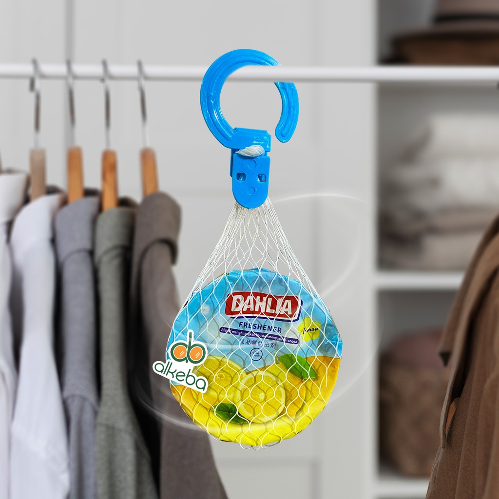 KAMPER GANTUNG GEPENG DAHLIA LEMON