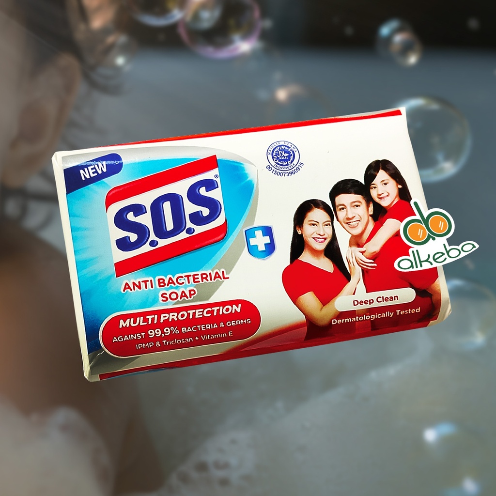 SOS BAR SOAP ANTIBACTERIAL 70 GR
