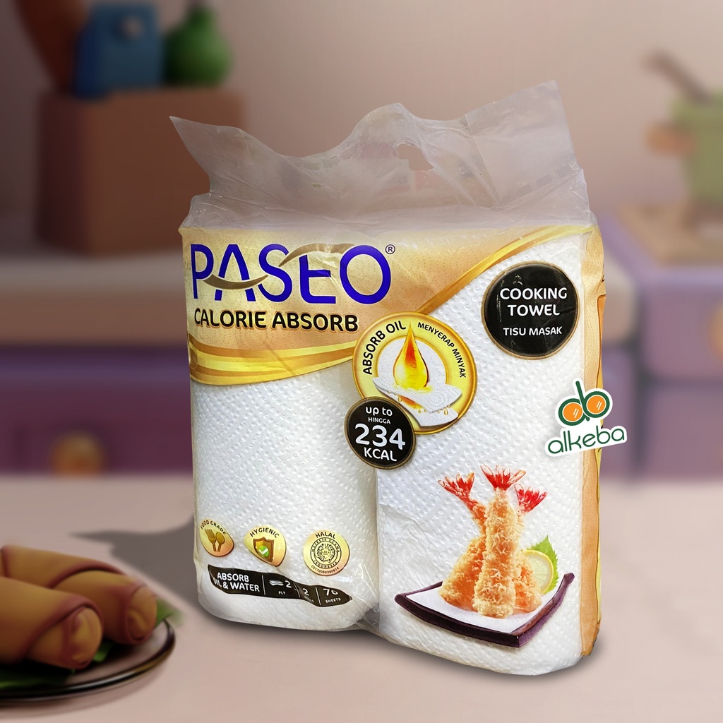 PASEO TISSUE COOKING TOWEL CALORIE 70 SHEETS ISI 2