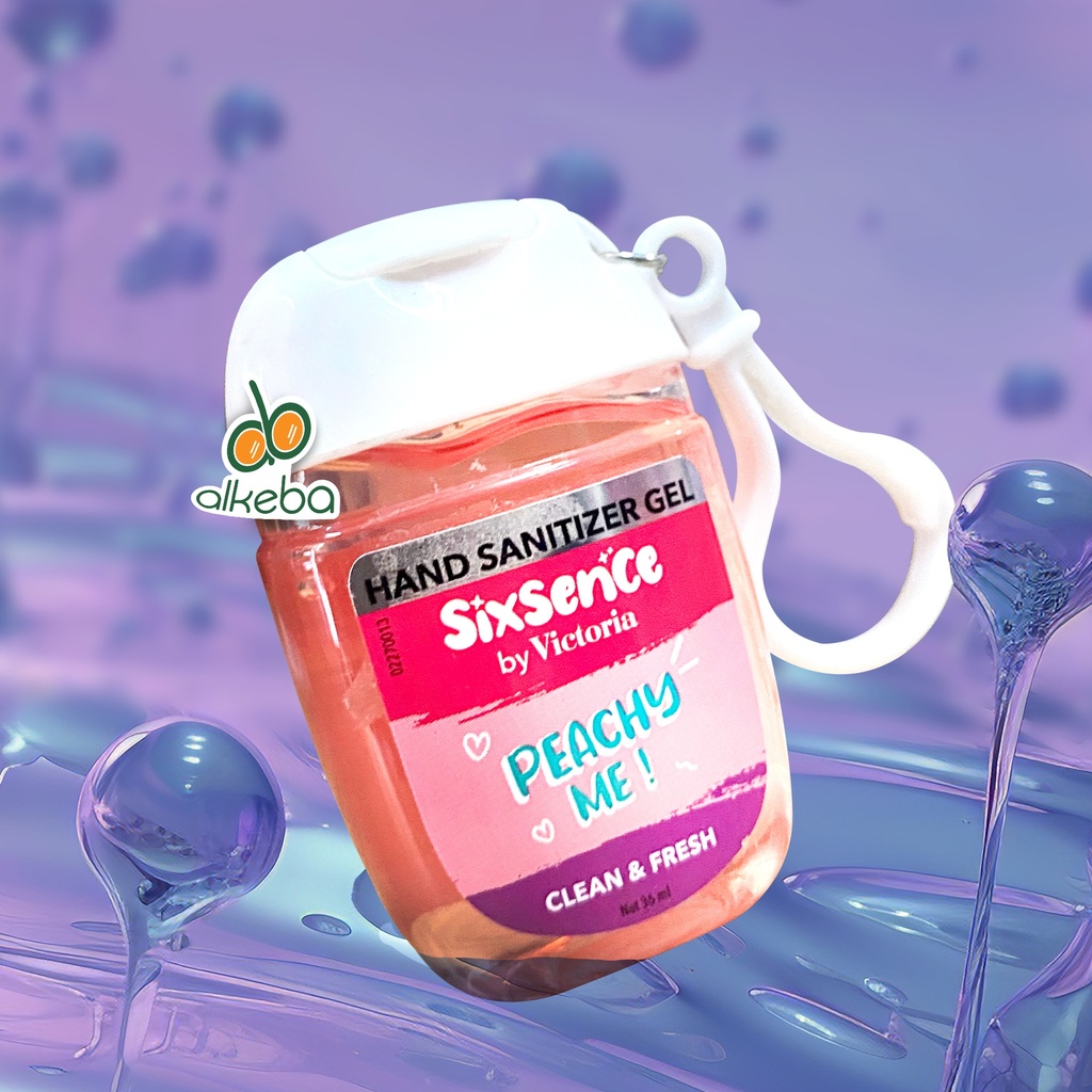 SIXSENSE HANDSANITIZER GEL PEACHY 36 ML