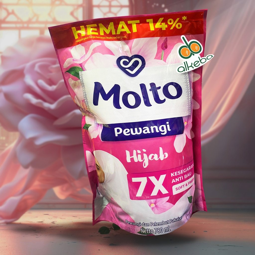 MOLTO PEWANGI PAKAIAN 780 ML PINK