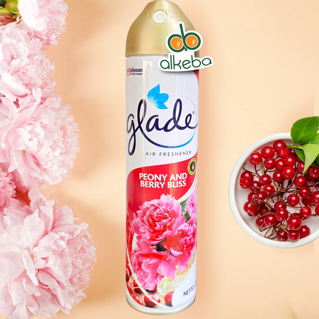 GLADE AEROSOL 225 ML PEONY AND BERRY BLISS