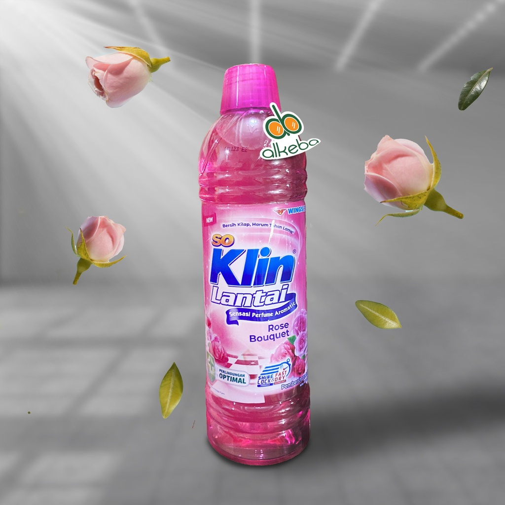 SO KLIN FLOOR CLEANER BOTOL 800 ML MERAH