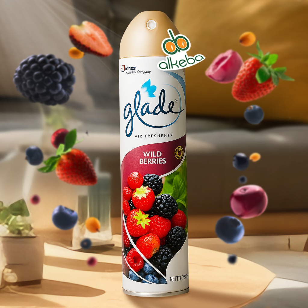 GLADE AEROSOL 225 ML WILD BERRIES