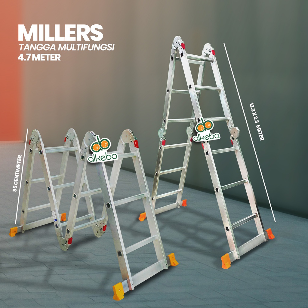 TANGGA LIPAT MULTIFUNGSI 4X4 M MILLERS
