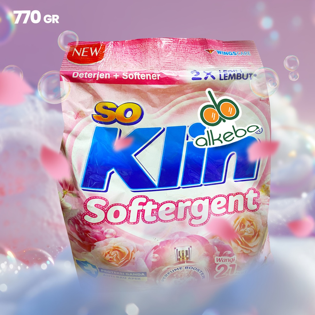 SO KLIN SOFTERGENT BUBUK 770 GR