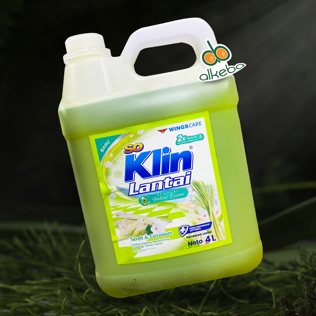 SO KLIN FLOOR CLEANER 4 LITER SEREH