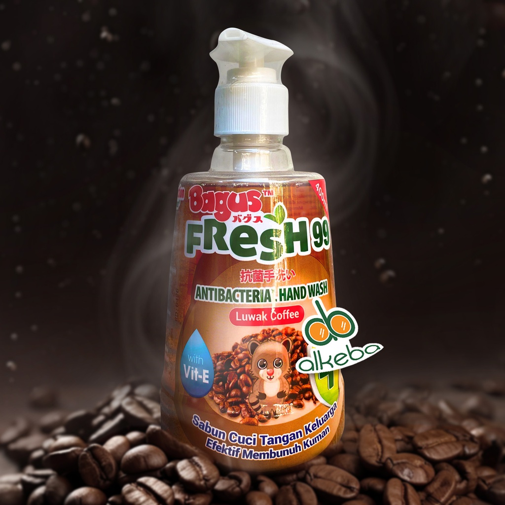 BAGUS FRESH 99 HANDWASH COFFE BOTOL 400 ML