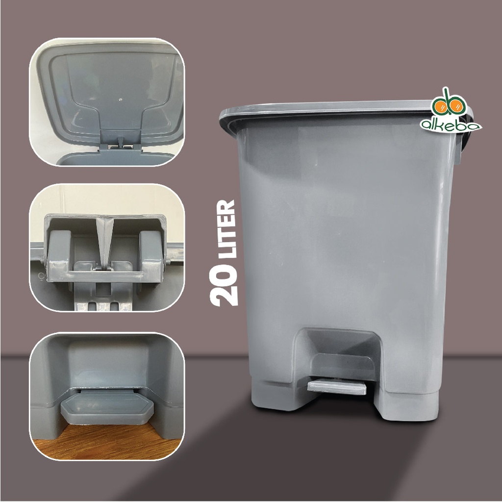 TEMPAT SAMPAH MEDIS ABU 20 LITER