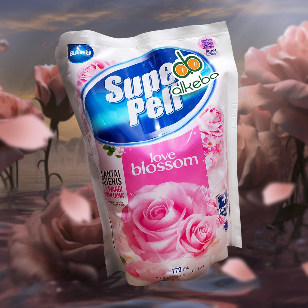 SUPER PEL REFILL LOVE PINK BLOSSOM 770 ML