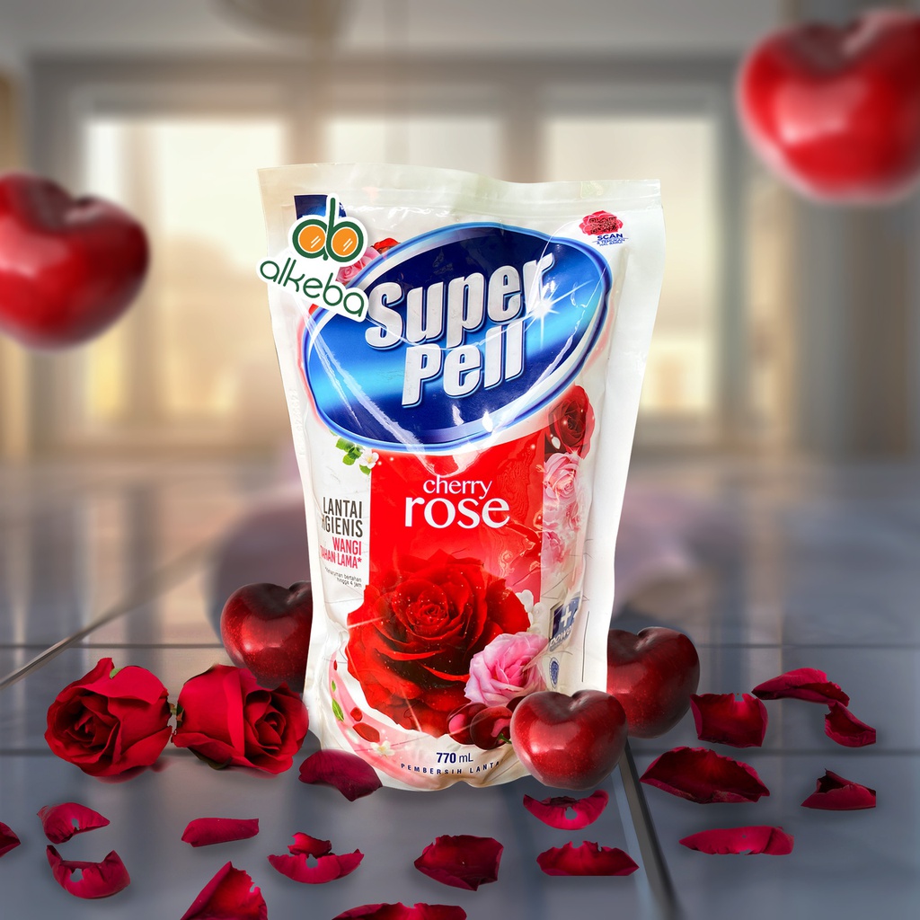SUPER PEL REFILL RED CHERRY 770 ML