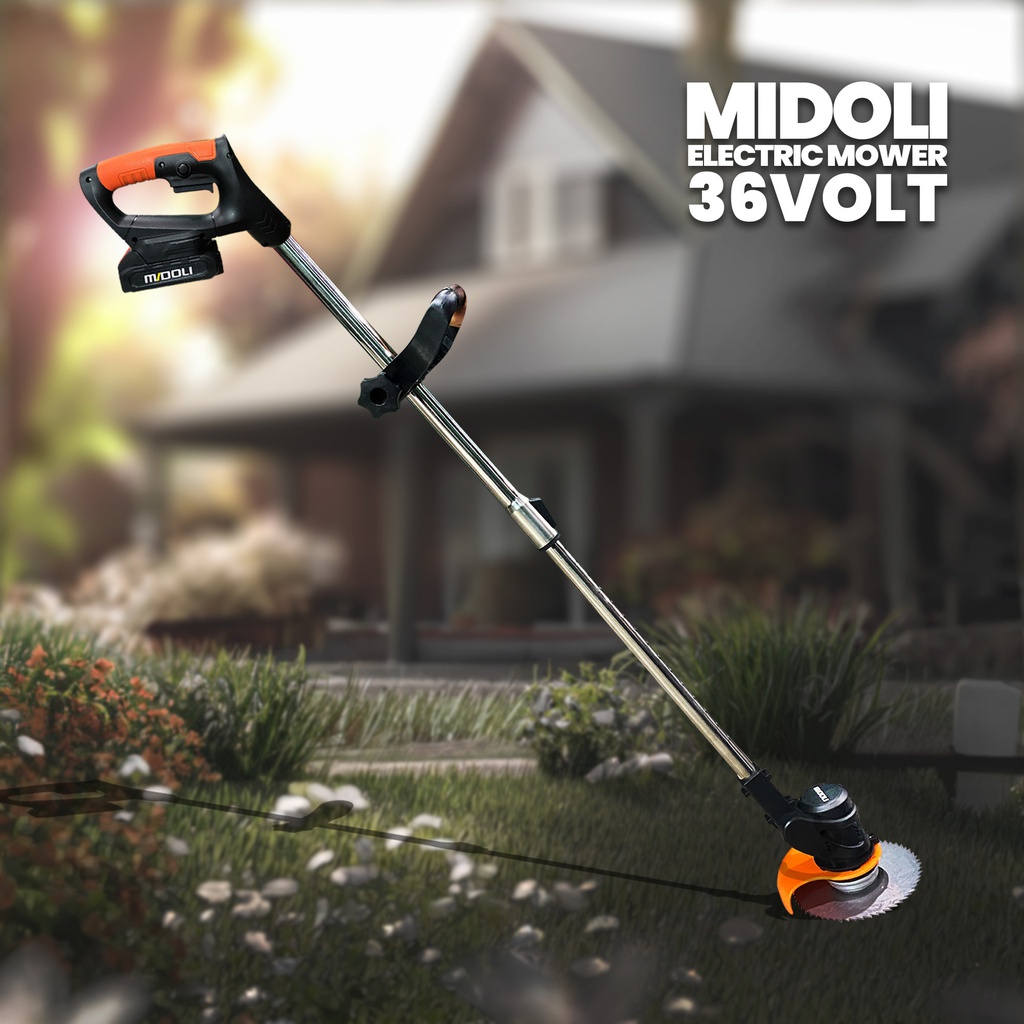 MIDOLI MESIN POTONG RUMPUT ELECTRIC B BATTERY 36V