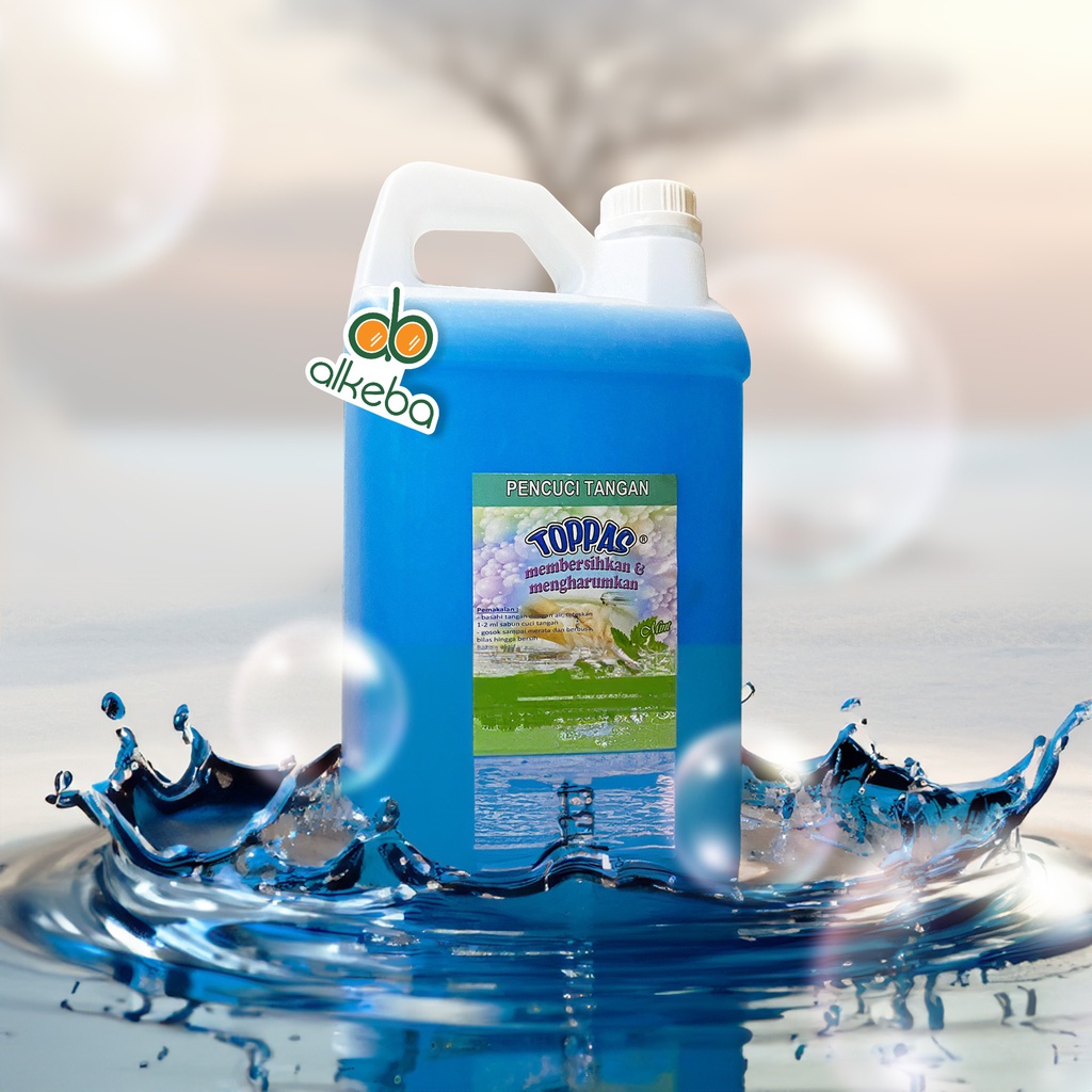 TOPPAS HAND SOAP MINT 5 LITER