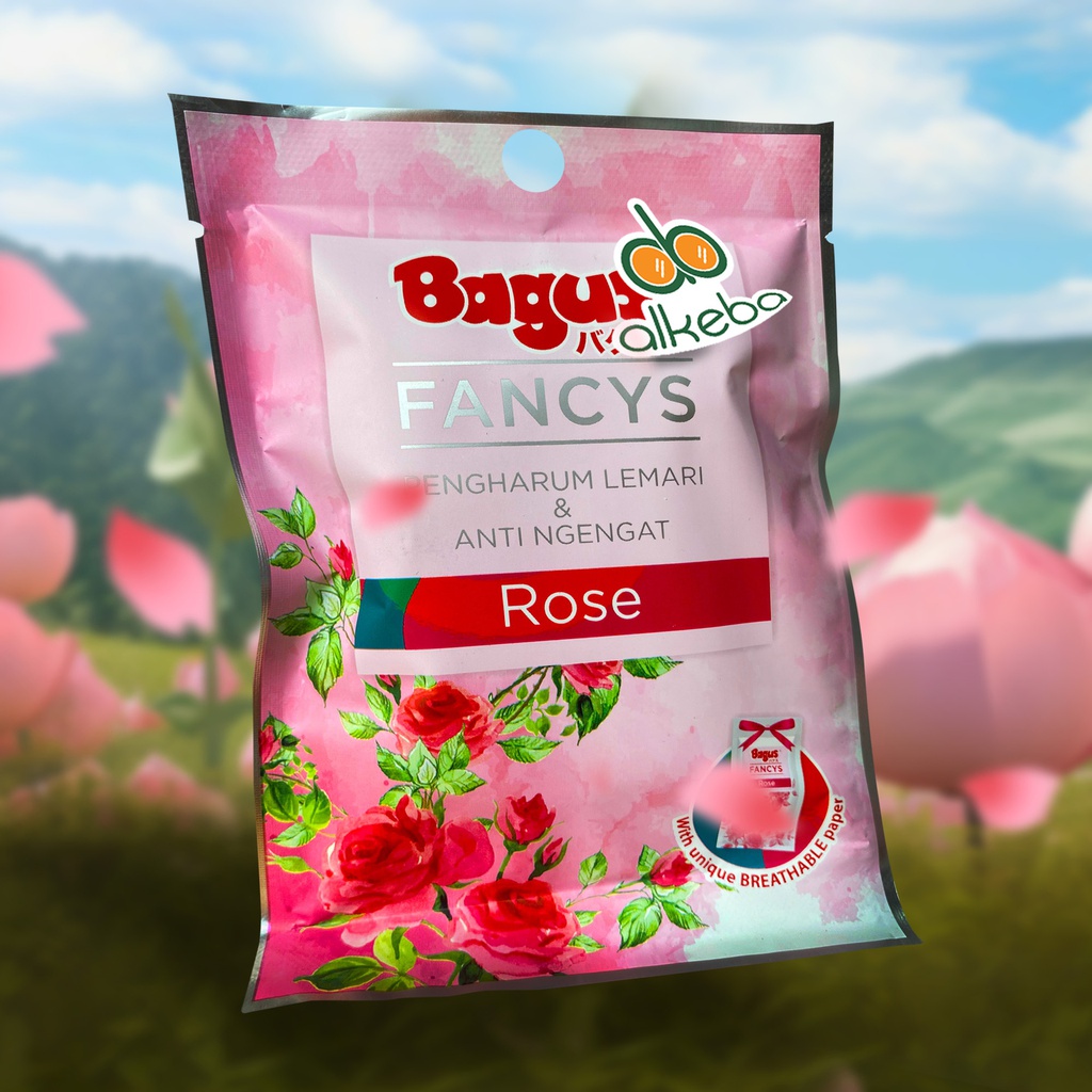 BAGUS FANCY PENGHARUM PAKAIAN ROSE