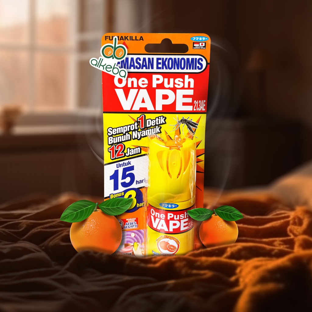 VAPE ONE PUSH 15 HARI ORANGE