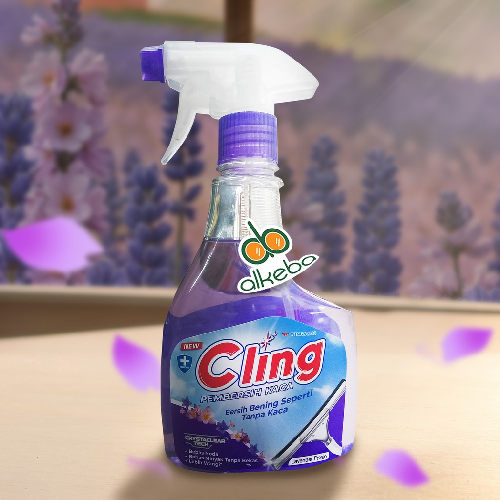 CLING SPRAY UNGU 440 ML