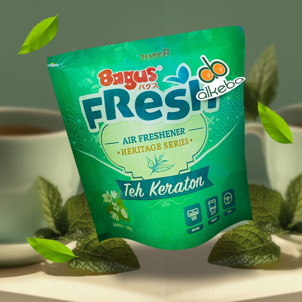 BAGUS AIR FRESHNER TEH KERATON 50 GR