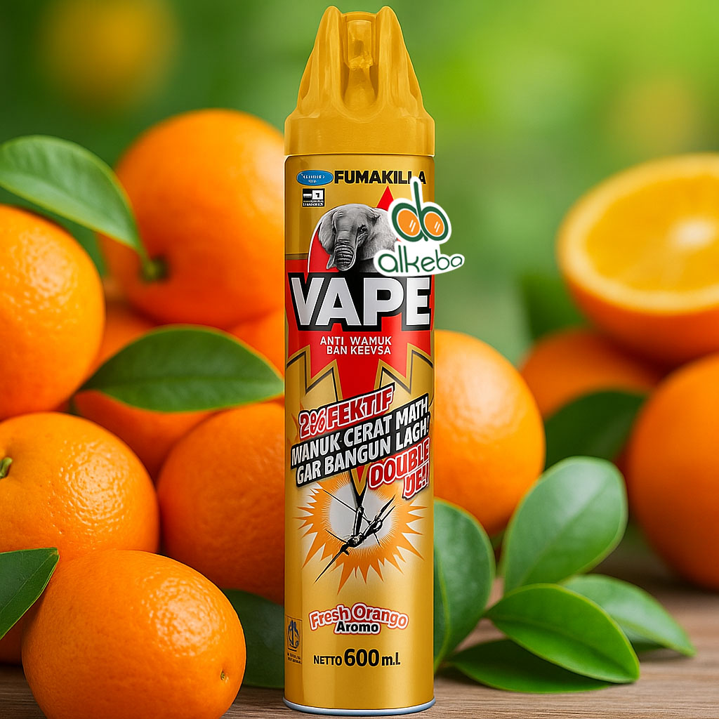 VAPE AEROSOL 600 ML ORANGE