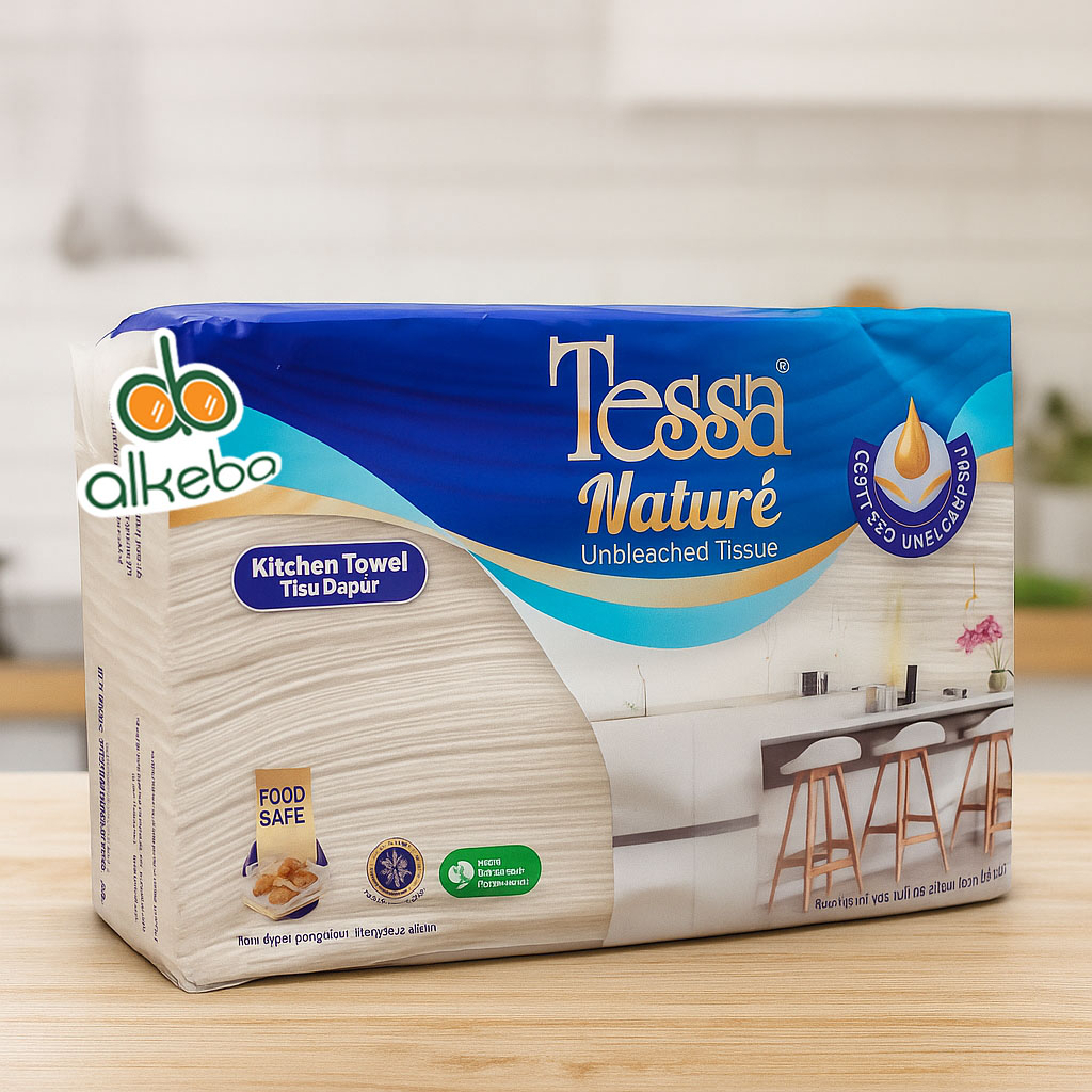 TESSA TISSUE KITCHEN TOWEL NATURE 2 PLY 150 SHEETS