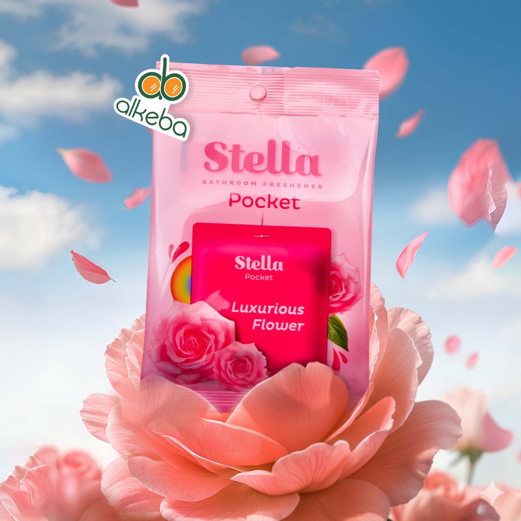 STELLA POCKET BATHROOM LUXURIOS FLOWER