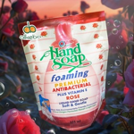 [03YR-HSF3R] YURI REFILL HAND SOAP FOAM ROSE 375ML